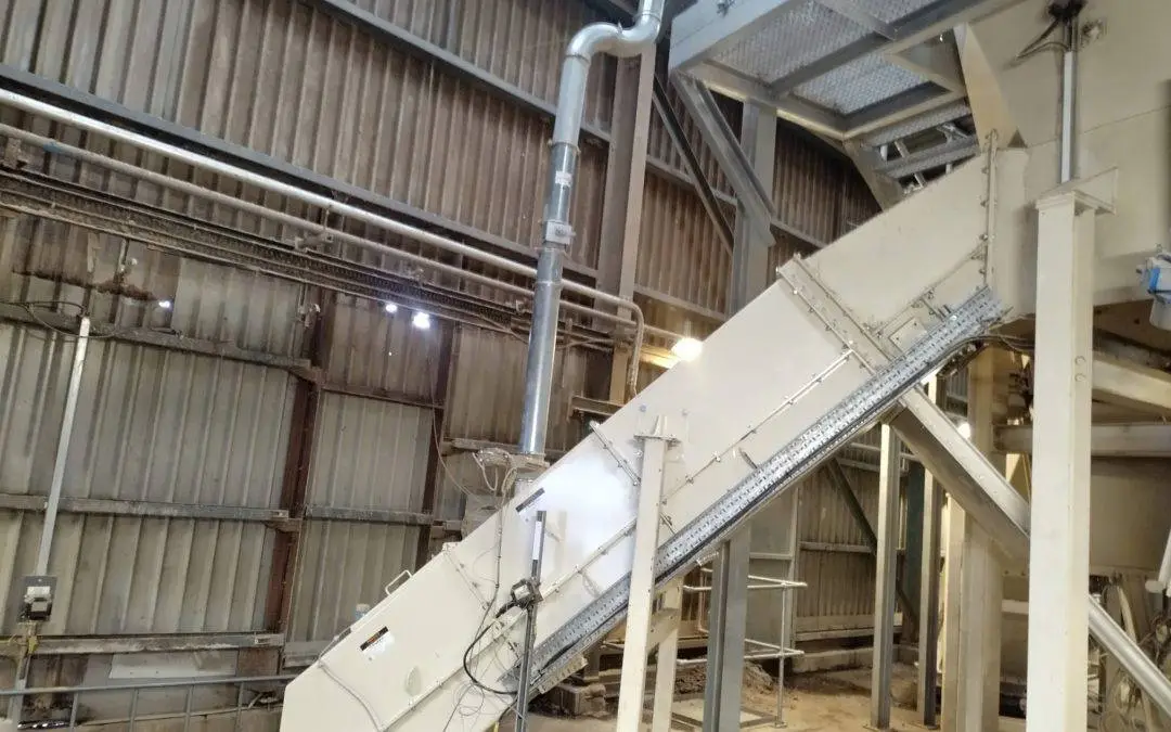 Silo Transfer Chute Upgrade Soya Bean Processing